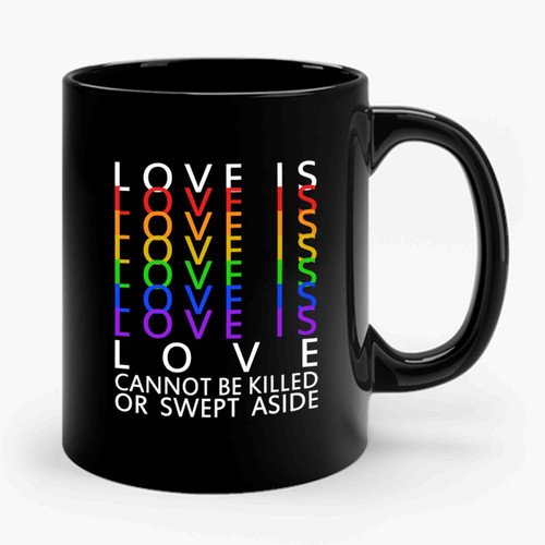 Love Is Love Lin Manuel Miranda Ceramic Mug