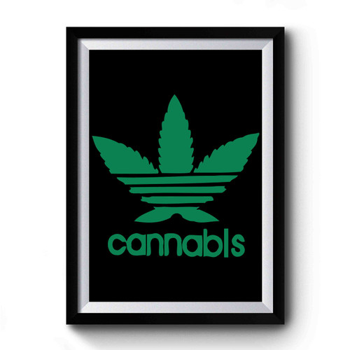 Cannabis Marijuana Weed Grass Pot Smoking Funny Premium Poster