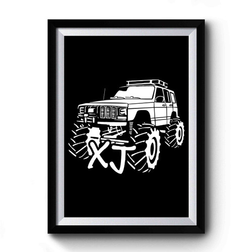 Cherokee Xj Jeep Style Premium Poster