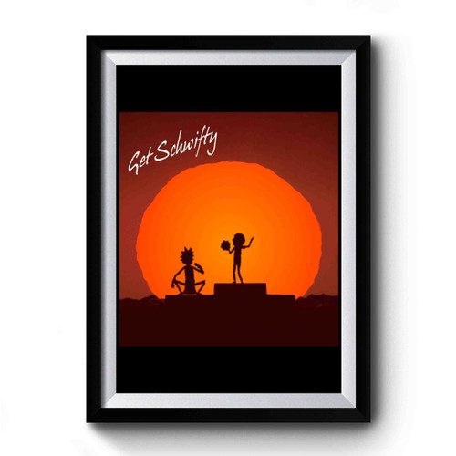 Daft Punk Get Schwifty Premium Poster