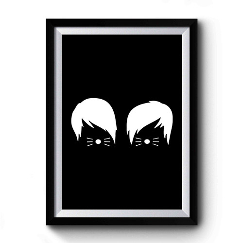 Dan And Phil Cat Whiskers Radio Vlogger Fan Premium Poster
