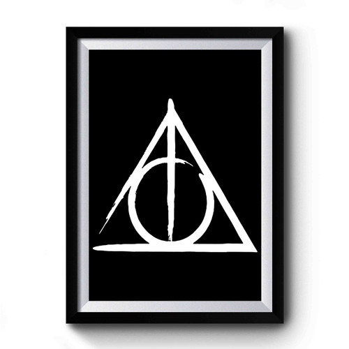 Deathly Hallows Harry Potter Symbol Premium Poster