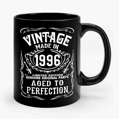 Made In 1996 Aged To Perfection 50th Birthday Ceramic Mug