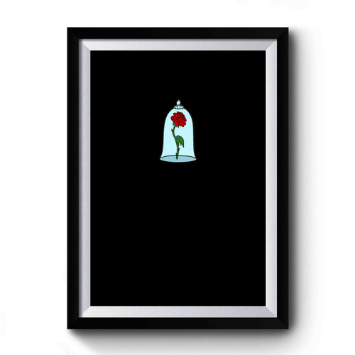 Disney Beauty And The Beast Rose Premium Poster