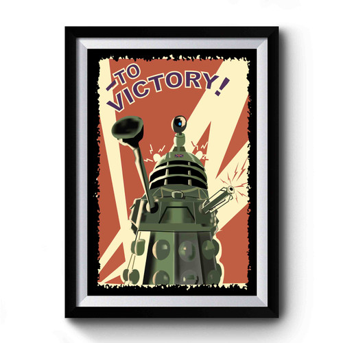 Doctor Who Propoganda Dalek Premium Poster