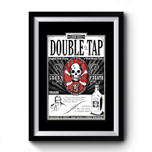Double Tap Premium Poster