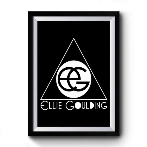 Ellie Goulding Triangle Logo Premium Poster