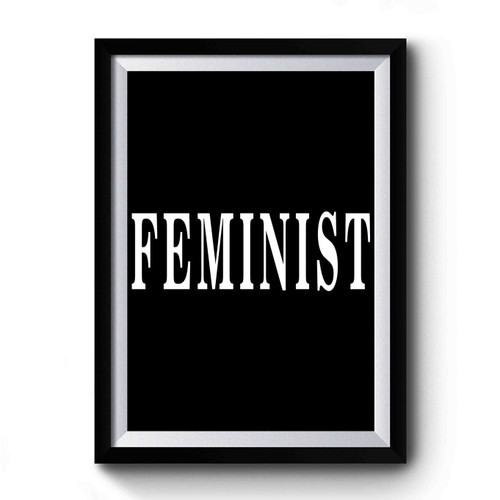 Feminist Womens Flawless March On Washington Premium Poster