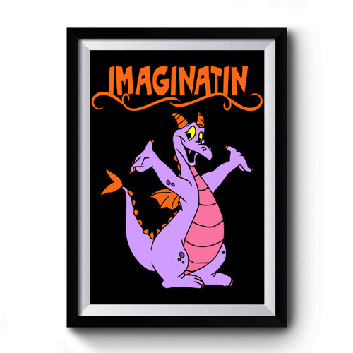 Figment Dragon Journey Into Imagination Premium Poster