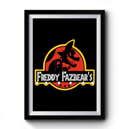 Five Nights At Freddy's Jurassic Park Premium Poster