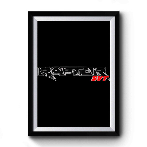 Ford Raptor Svt Logo Premium Poster