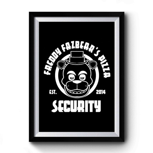 Freddy's Security Premium Poster