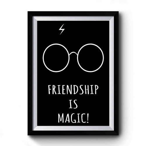 Friendship Is Magic Harry Potter Premium Poster