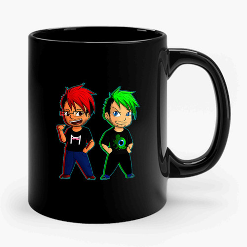 Markiplier Jacksepticeye Youtuber  Ceramic Mug