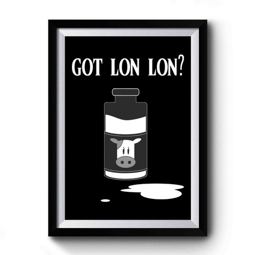 Got Lon Lon Zelda Inspired Premium Poster