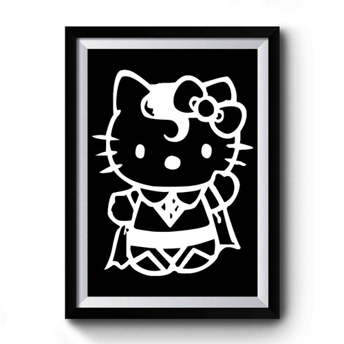 Hello Kitty Superheroes Superman Premium Poster