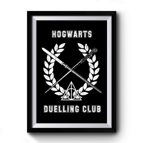 Hogwarts Dueling Club Logo Premium Poster