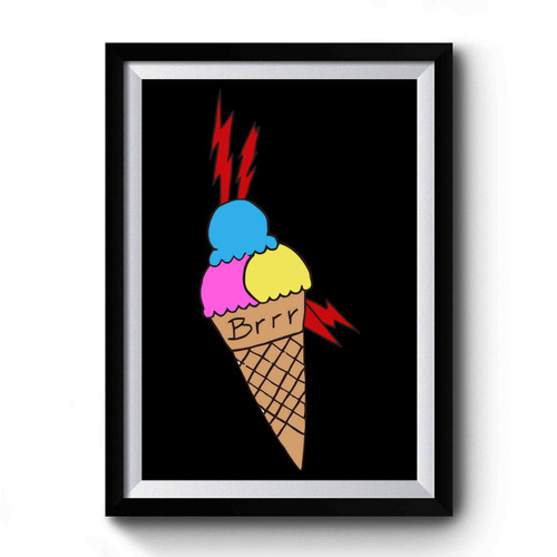 Ice Cream Tattoo Gucci Premium Poster