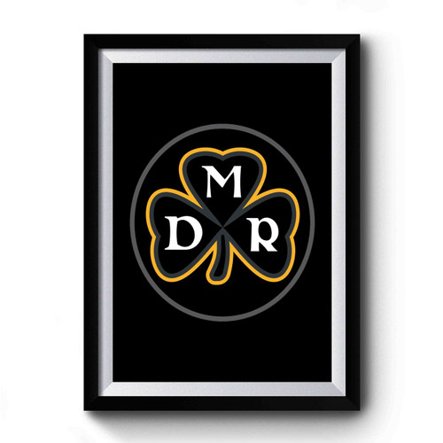 In Memory Of Dmr Dan Rooney Shamrock Clover Memoria Premium Poster
