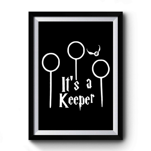 It's A Keeper Harry Potter Maternity Premium Poster