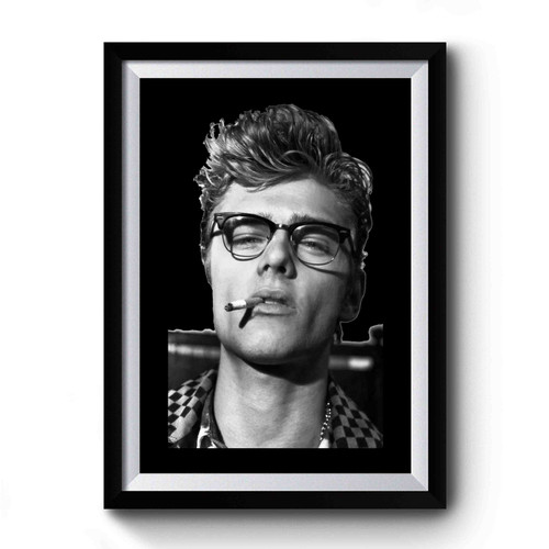 James Dean Glasses & Smoking James Byron Dean Premium Poster
