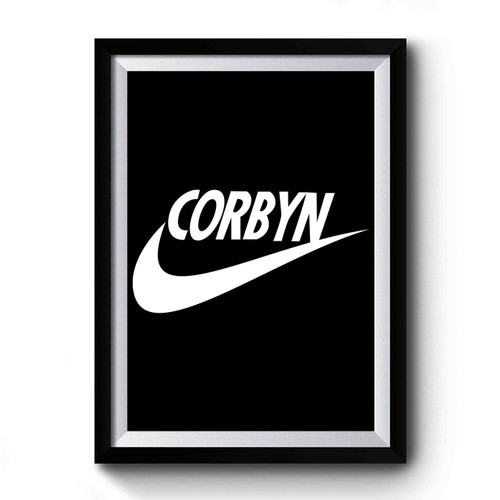 Jeremy Corbyn Labour Election Nike Parody Funny Premium Poster