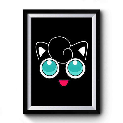 Jigglypuff Face Pokemon Go Cosplay Parody Premium Poster