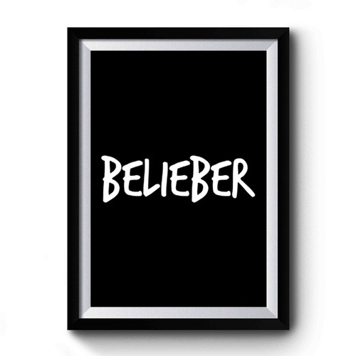 Justin Bieber Belieber Premium Poster