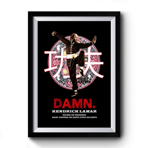 Kung Fu Kenny Kendrick Lamar 1 Premium Poster