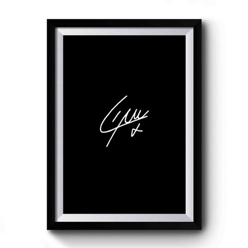 Liam Payne Signature Premium Poster