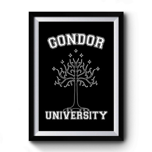 Lord Of The Rings Hobbit Gondor University Tree Of Gondor Premium Poster