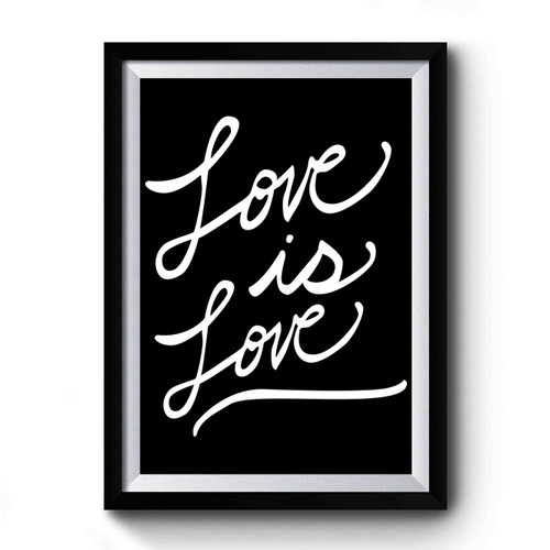 Love Is Love Premium Poster