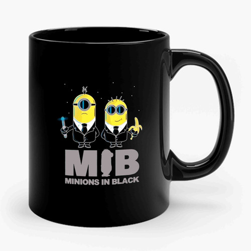 Minions In Black Funny Minion Parody Ceramic Mug