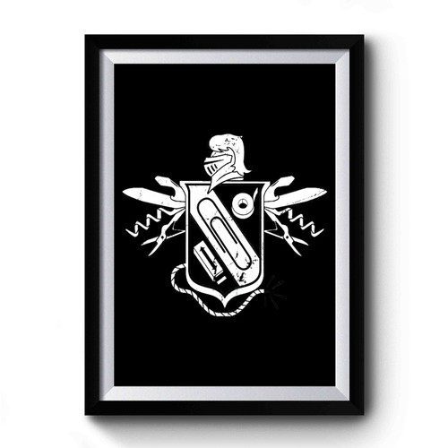 Macgyver Coat Of Arms Macgyver Premium Poster