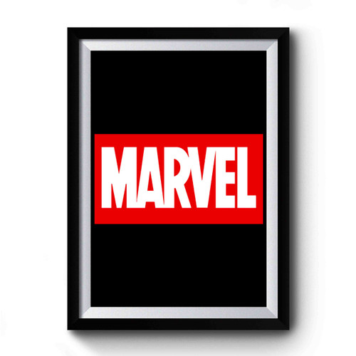 Marvel Red Logo Marvel Comics Premium Poster