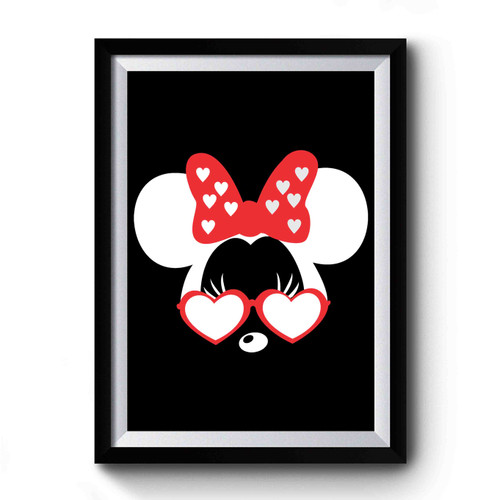 Mouse Minnie Disney Vacation Mouse Ears Family Vacation Premium Poster