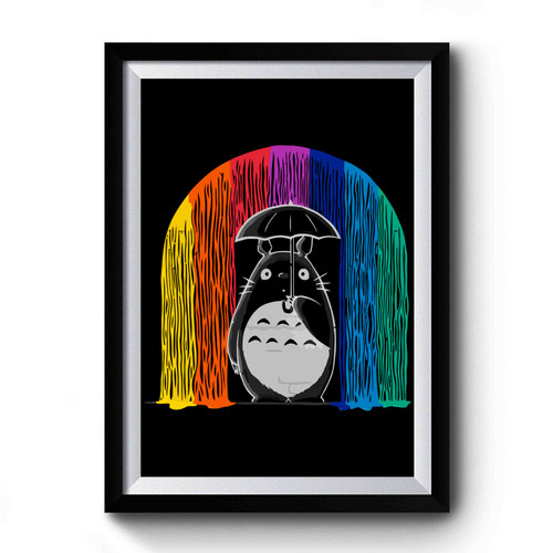 My Colorful Neighbor Premium Poster