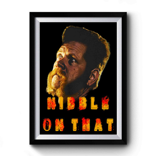 Nibble On That Abraham Premium Poster