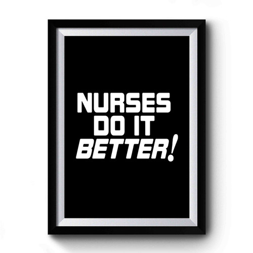 Nurses Do It Better Robert Plant Led Zeppelin Premium Poster
