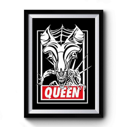 Obey Alien Alien Queen Xenomorph Sci-Fi Horror Movies Premium Poster