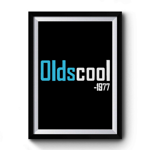 Oldscool 1977 40th Birthday Gift Premium Poster