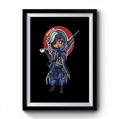 Overwatch Ana Amari Chibi Premium Poster