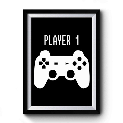 Player 1 Dad Premium Poster