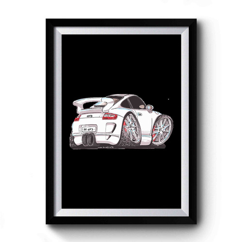 Porsche 997 911 Gt3 Koolart Premium Poster