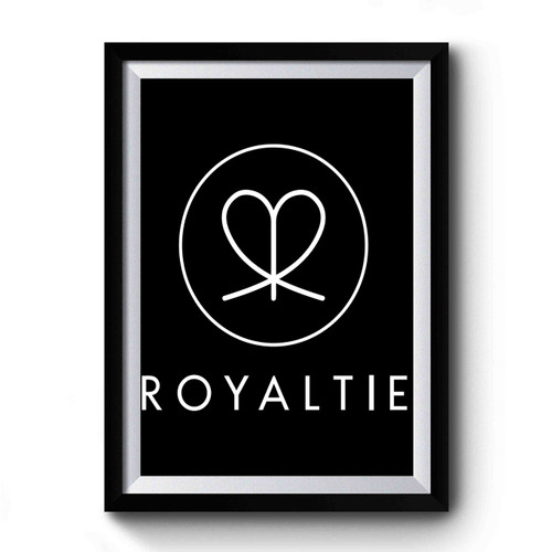 Royaltie Logo With Text Premium Poster