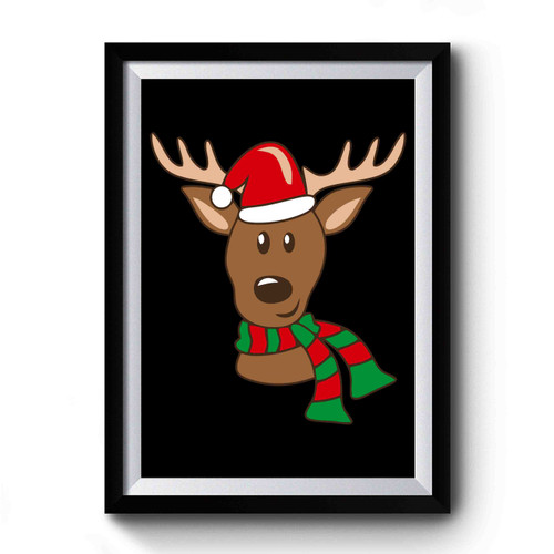 Rudolph Reindeer Christmas 1 Premium Poster