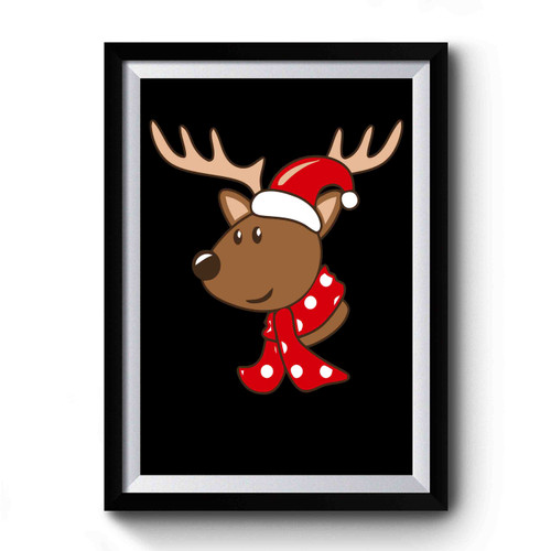 Rudolph Reindeer Christmas 2 Premium Poster