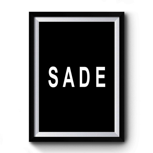 Sade Singer Art Premium Poster