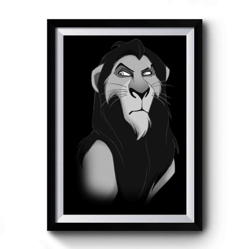 Scar Lion King Disney 1 Premium Poster