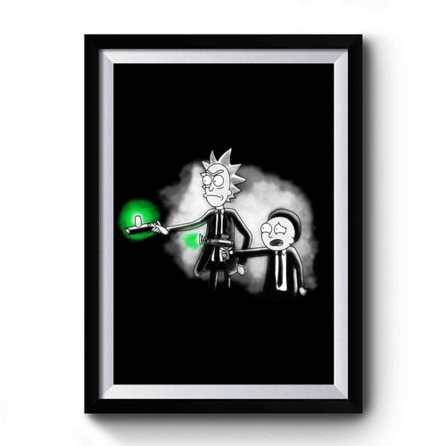 Science Fiction Rick And Morty Premium Poster